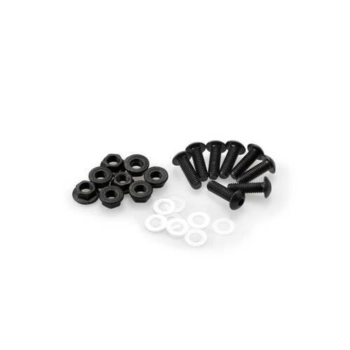 Puig Screw And Nut Kit For Racing Screens (Black)