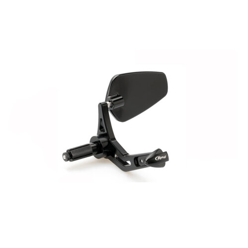 Puig Clutch Lever Protector With Rearview Mirror Pro (Black)