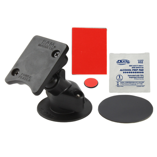 RAP-SB-178-300U - RAM® Power Plate™ II Magnetic Holder with Flex Adhesive Base