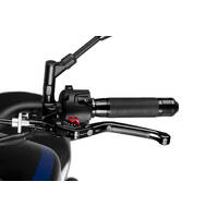 Puig Folding 3.0 Clutch Lever (Black With Red Adjuster)