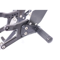 MG Biketec Sport Rearsets To Suit Yamaha R1 (2009-2014)