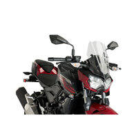 Puig New Generation Sport Screen Compatible With Kawasaki Z400 2019 - Onwards (Clear)