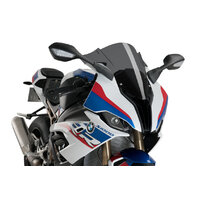 Puig Z Racing Screen Compatible With BMW S1000RR / M1000RR (Dark Smoke)