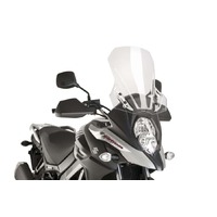 Puig Touring Screen Compatible With Suzuki V-Strom 650 (2017 - Onwards) - Clear