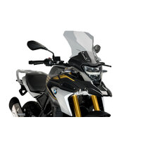 Puig Touring Screen Compatible with BMW G310GS 2017 - Onwards (Light Smoke)