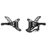 Bonamici Racing Rearsets To Suit MV Agusta F4/Brutale without QS (1998 - 2018) - Race Version