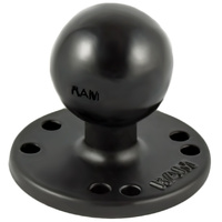 RAM-202U - RAM 2.5" Round Base with the AMPs Hole Pattern & 1.5" Ball