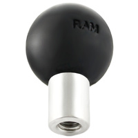 RAM-B-348U - RAM 1/4-20 Female Threaded Hole with 1" ball