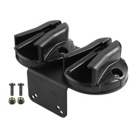 RAM-VC-MC2 - RAM Tough-Box™ Console Double Microphone Clip Base with 90 Degree Mounting Bracket