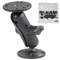 RAP-B-101U-G4 - RAM 1" Diameter Ball Mount with Standard Length Double Socket Arm and Hardware for Garmin Devices