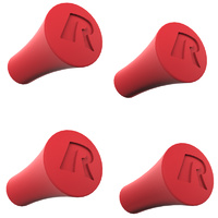 RAP-UN-CAP-4-REDU - RAM X-Grip Red Rubber Cap 4-Pack