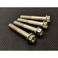 RaceFasteners Titanium Front Caliper Drilled Hex Bolt Kit For Ducati Panigale V4 R (2019 - Onwards)