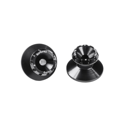 Bonamici Racing 6mm Aluminium Swing Arm Spools (Racing) (Colour: Silver)