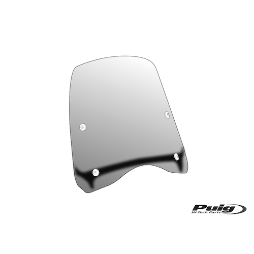 Puig T.G Windscreen For Kymco YUP and PEOPLE Scooters (Clear)