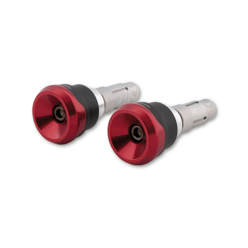 HIGHSIDER AKRON-LS HANDLEBAR ENDS, RED
