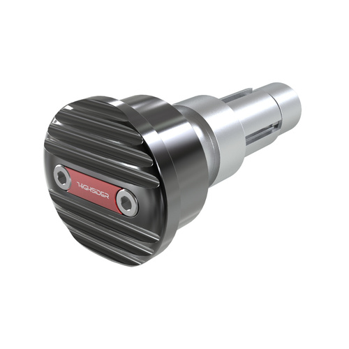 HIGHSIDER WAVE HANDLEBAR ENDS, RED