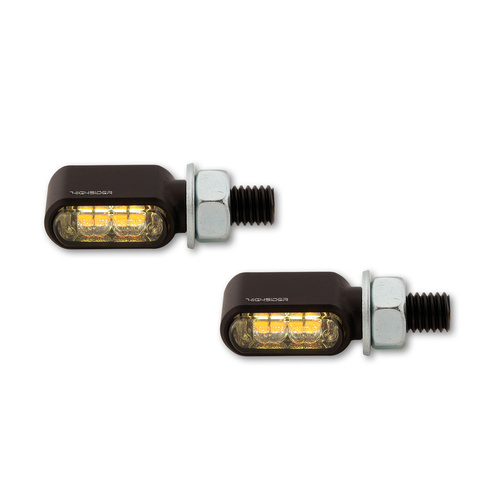 HIGHSIDER LITTLE BRONX INDICATOR 2IN1, BLK