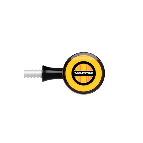 HIGHSIDER ROCKET BULLET LED INDICATOR, BLK