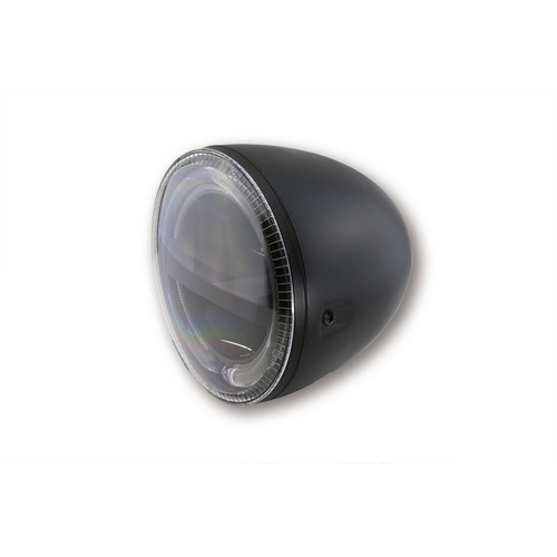 HIGHSIDER CIRCLE MAIN HEADLIGHT, BLK