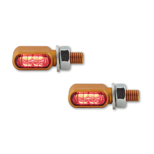 HIGHSIDER LITTLE BRONX INDICATOR 3IN1, GLD