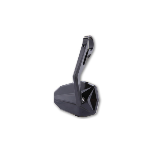 HIGHSIDER VICTORY HANDLEBAR END MIRROR, BLK
