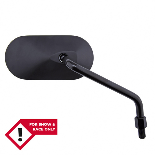 HIGHSIDER SMART MIRROR AGILA OVAL, BLK, R