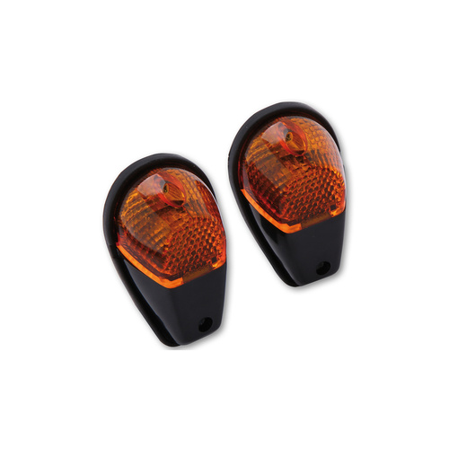 HIGHSIDER FAIRING INDICATOR BLK LENS, ORG