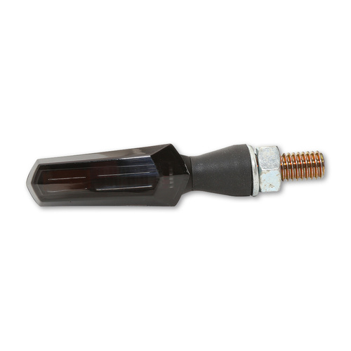 HIGHSIDER LED FLASHER SCURO BLK SMOKE LENS