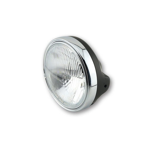 HIGHSIDER LTD 7 INCH H4 EMB S.MOUNT, BLK/CHR
