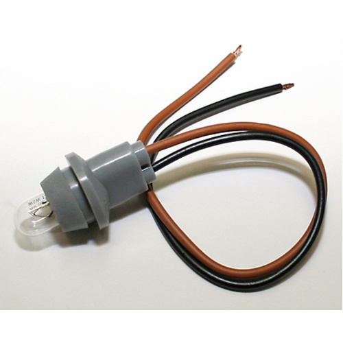 HIGHSIDER RUBBER PARKING LIGHT SOCKET W/ 5W