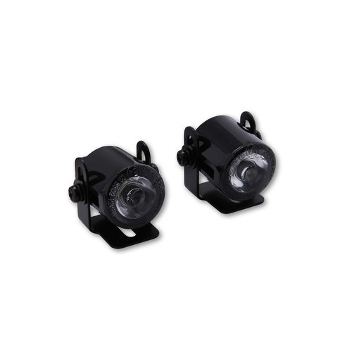 HIGHSIDER LED POSITION LIGHT ROUND W. BRACK.