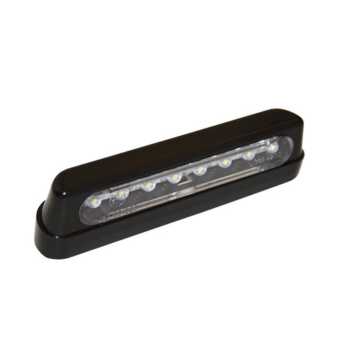 HIGHSIDER LED-LICENSE LIGHT ABS BLK LONG E