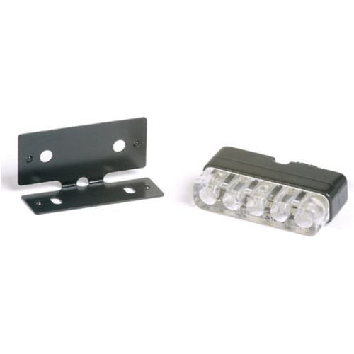HIGHSIDER MINI-LED LICENSE LIGHT BLK E