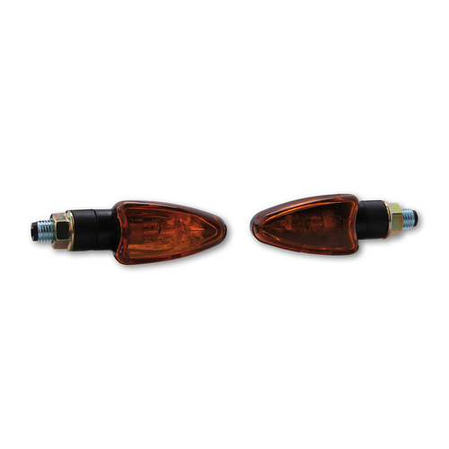 HIGHSIDER WINKER ARROW, SHORT, PAIR, BLK