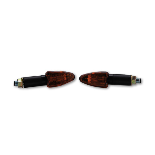 HIGHSIDER WINKER ARROW, LONG, PAIR, BLK