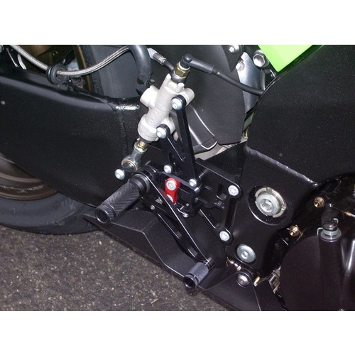 LSL 2Slide Adjustable Rearsets To Suit Kawasaki ZX-10R (2006-2007)