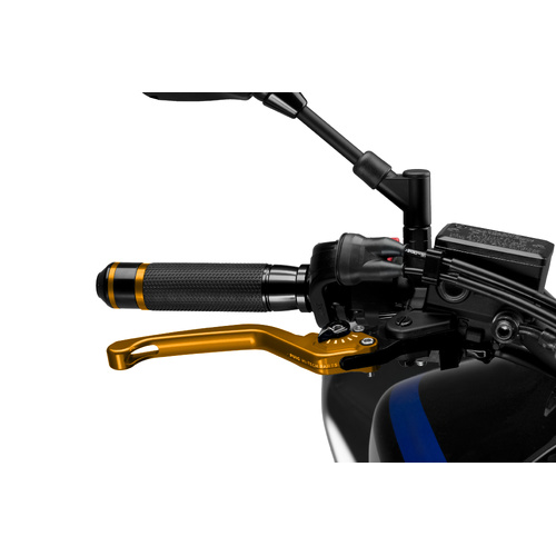 Puig Unfoldable 3.0 Brake Lever (Gold Lever, Black Adjuster)