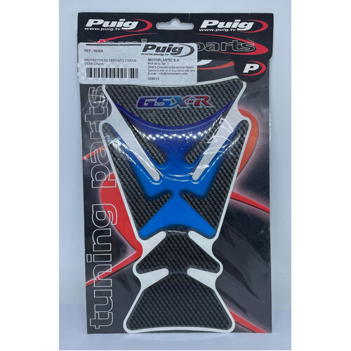 Puig Tank Pad For Suzuki GSX-R Models (Blue)