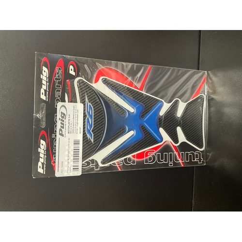 Puig Tank Pad To Suit Yamaha R6 (Blue)