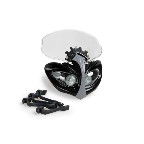 Puig TWIN HEAD LAMP FAIRING MOD. TT C/CLEAR