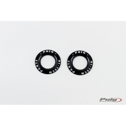 Puig KIT RINGS ANODIZED FRONT FORK PROTECTOR C/TITANIUM