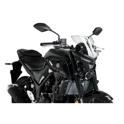 Puig New Generation Sport Screen Compatible With Yamaha MT-03 2020 - Onwards (Clear)