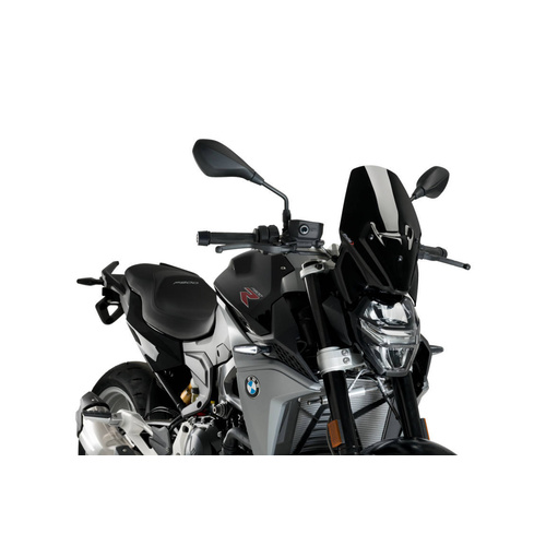 Puig New Generation Sport Screen To Suit BMW F 900 R (2020 - Onwards) - Black