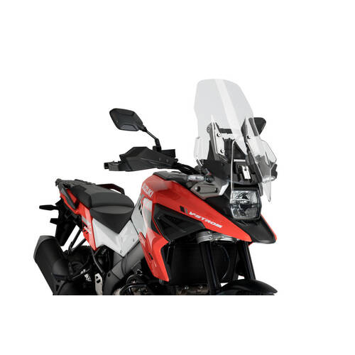 Puig Touring Screen For Suzuki DL1050 V-Strom (2020 - Onwards) - Clear