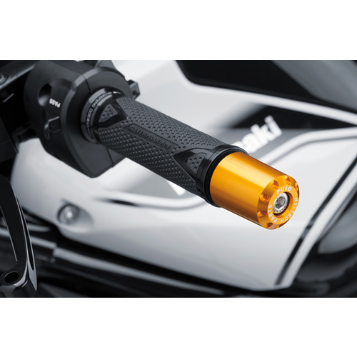 Puig Long Bar Ends to Suit Kawasaki Z650 2020-Onwards (Black)