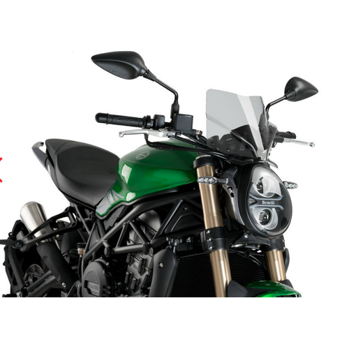 Puig New Generation Sport Screen For Benelli BN 752S (2018 - Onwards) - Smoke