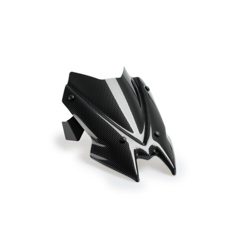 Puig New Generation Sport Screen For Kawasaki Z H2 (2020 - Onwards) - Carbon Look