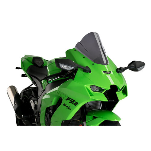Puig Z-Racing Screen For Kawasaki ZX-10R/RR 2021 - Onwards (Dark Smoke)