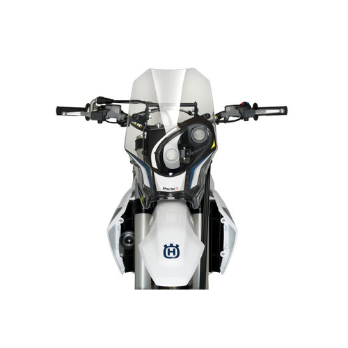 Puig Semi-Fairing Rally For Husqvarna FE/TE Models (Clear)
