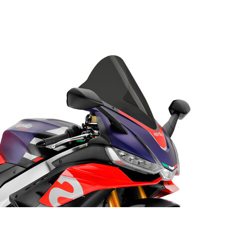 Puig R-Racer Screen For Aprilia RSV4 / Factory (2021 - Onwards) - Dark Smoke
